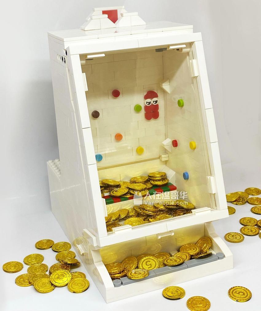 DIY電動積木推币机/投币机游戏机,玩具- 人在温哥华网VanPeople.com