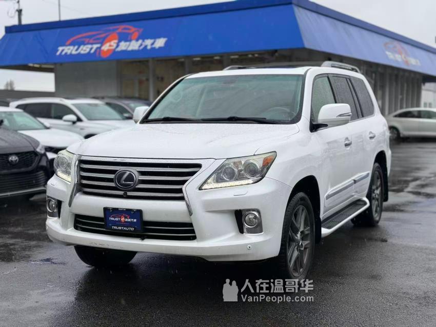 绝版V8巅峰🔥13年雷克萨斯LX570/极品车况/越野王者- 人在温哥华网