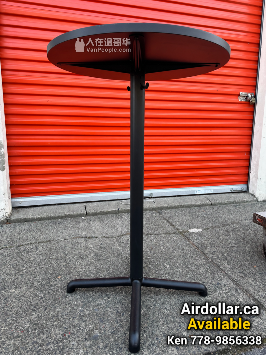 Used Round Bar Table - 人在温哥华网 VanPeople.com