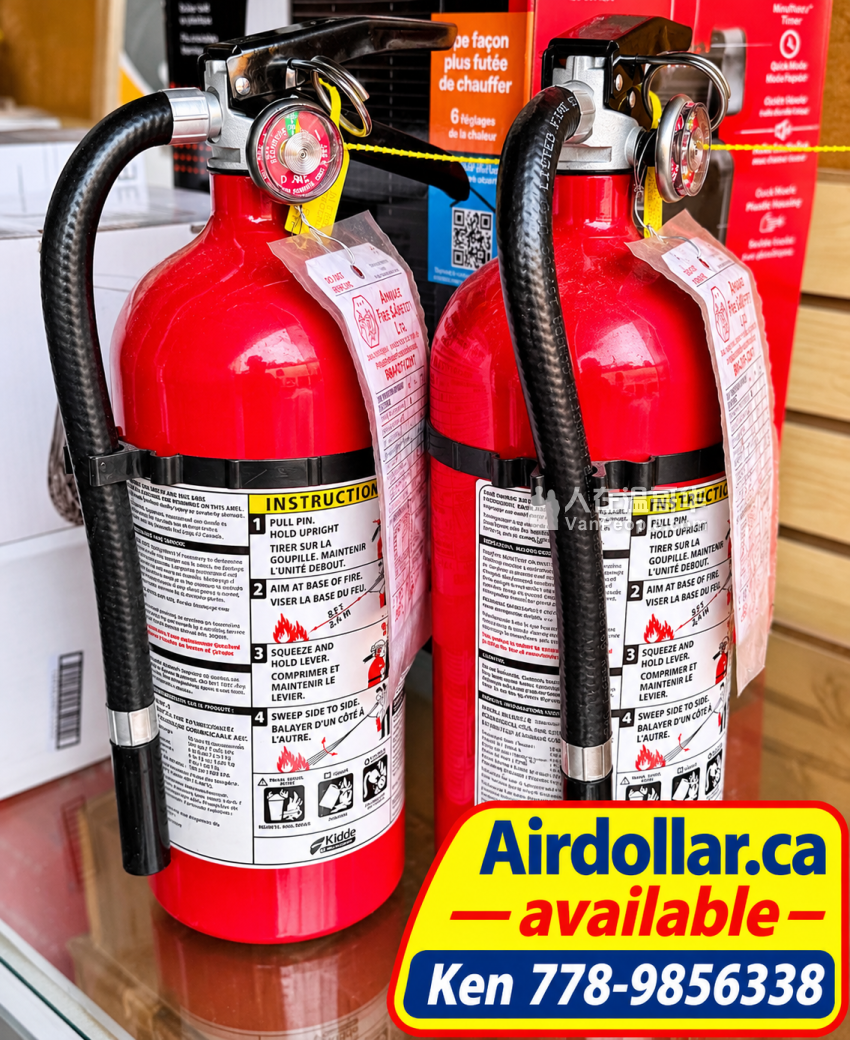 Dry Chemical Fire Extinguishers - 人在温哥华网 VanPeople.com