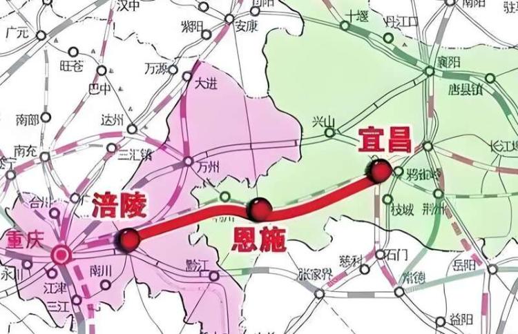 沿江高铁大通道：首段2025年通车，3小时到武汉！